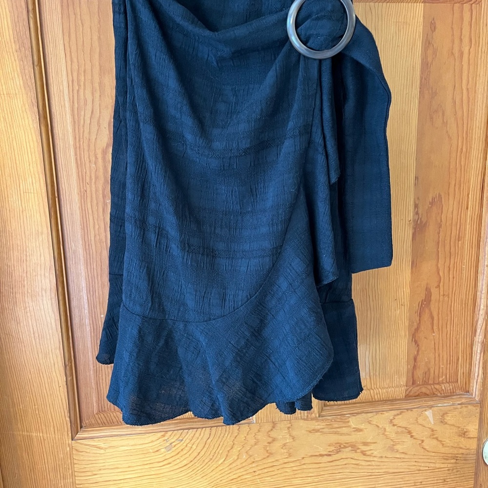 American Eagle women medium black faux wrap sundress - Picture 12 of 12